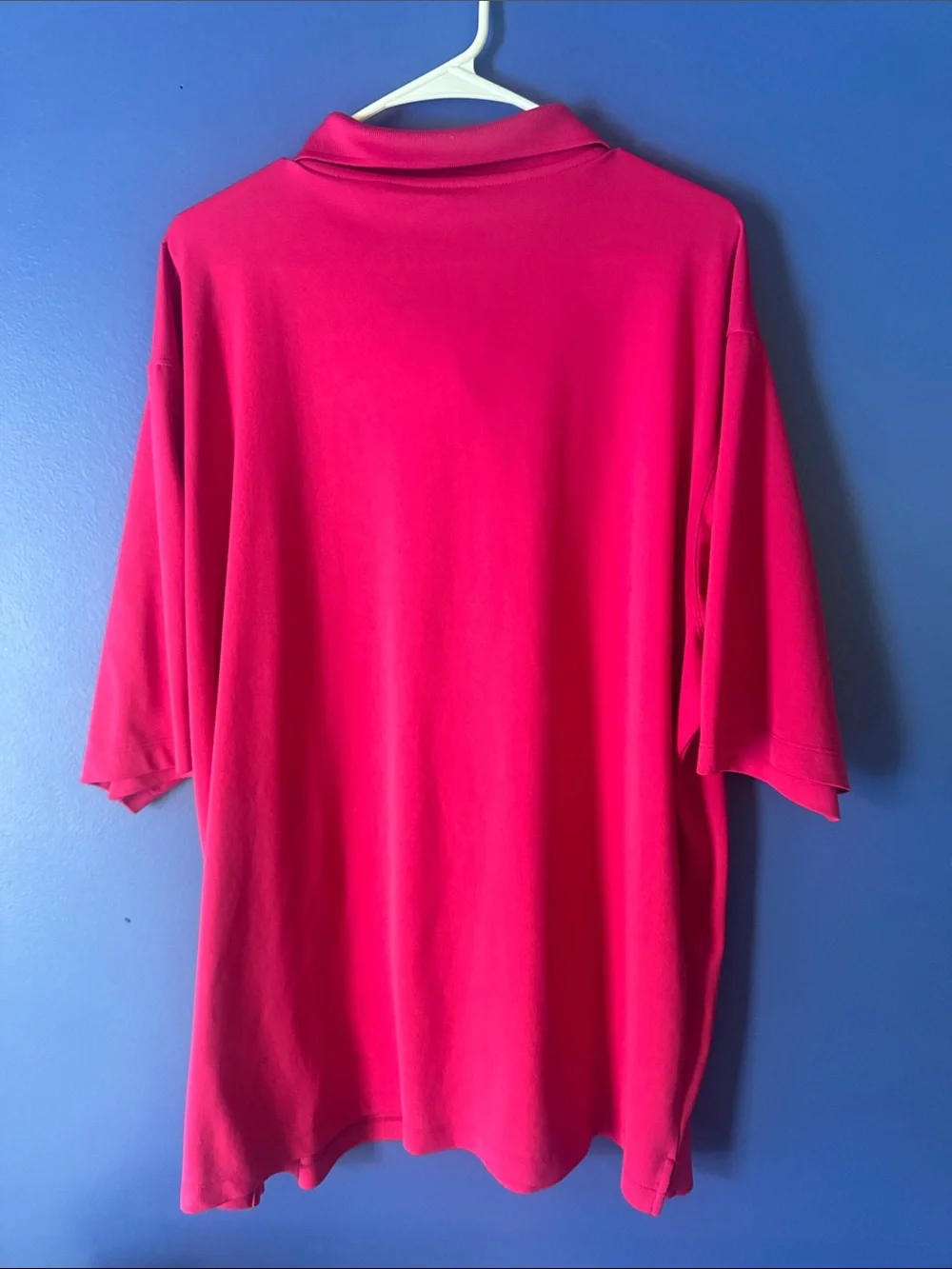 Tru-Haven Men's Polo Shirt — Vibrant Hot Pink